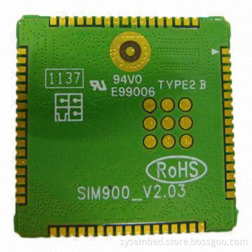 GSM/GPRS Module for Russia, SMT Type, Quad-band, 850/900/1,800/1,900MHz